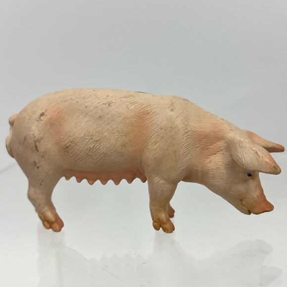 Vintage 2003 Schleich Germany Animal Pig Toy Figure - Picture 3 of 8